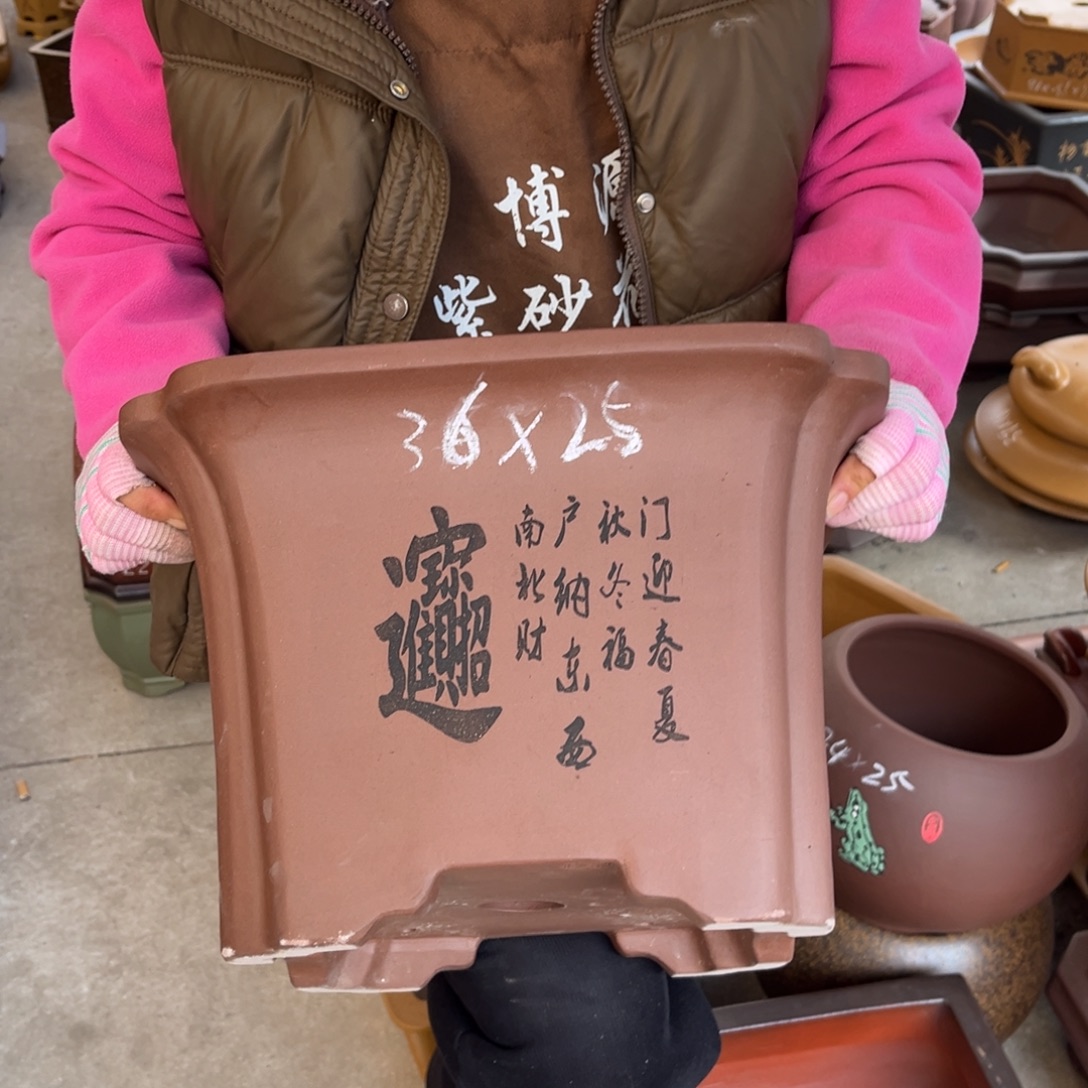 花盆紫砂盆景艺术