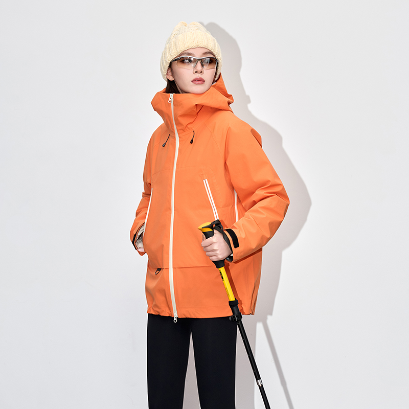 户外硬壳冲锋衣2025年秋冬新款三合一防风防水透气登山服外套男女