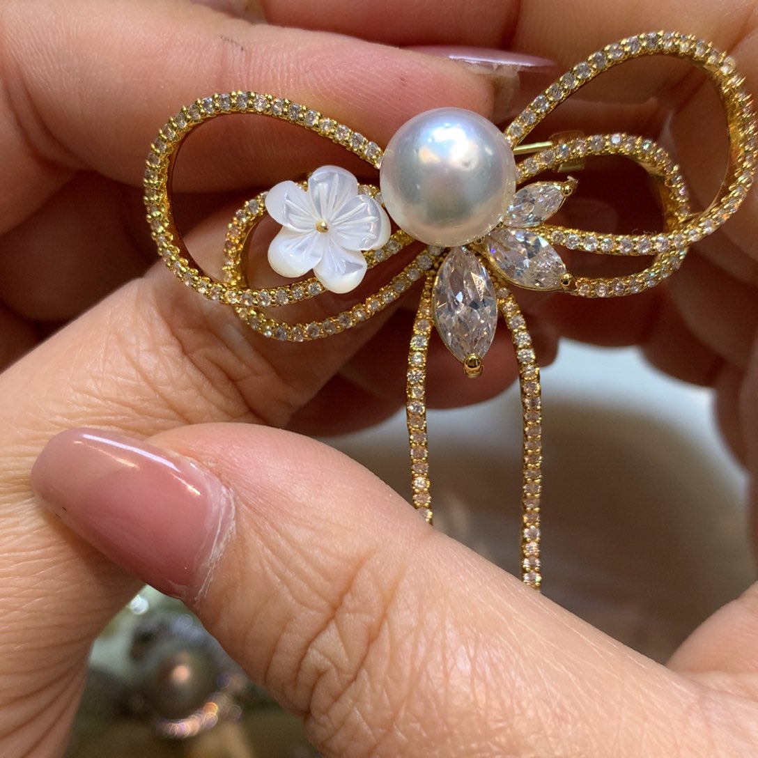 海水珍珠胸饰未镶嵌