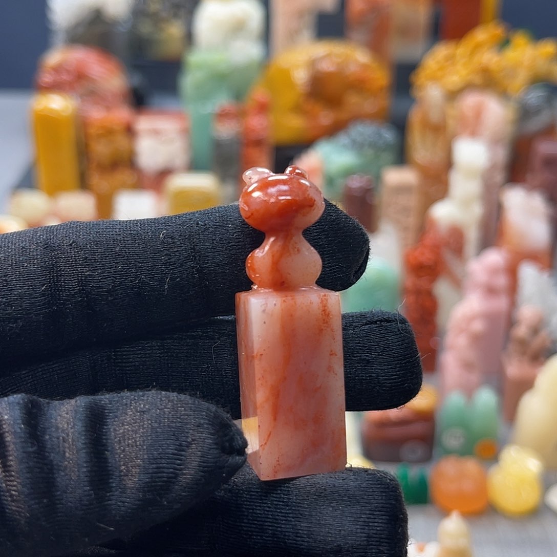 巴林石印石包邮包刻778