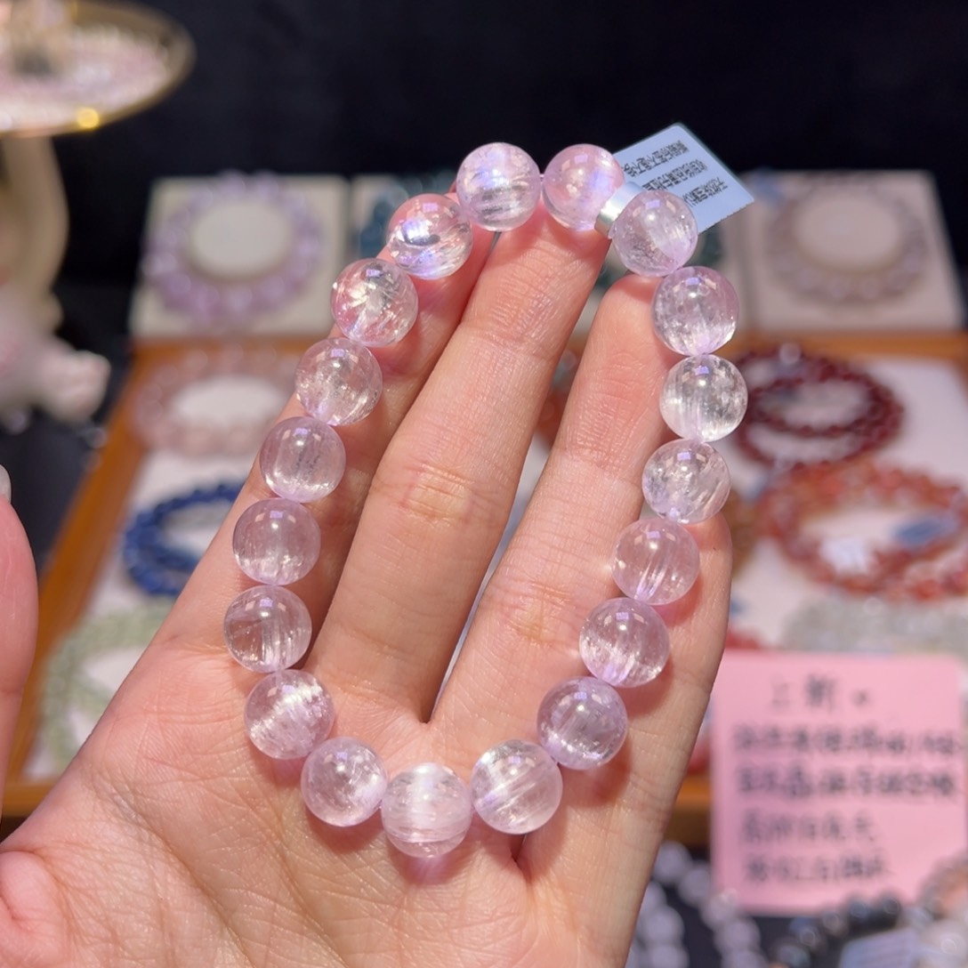 锂辉石毕业级高货冰体紫锂辉10m未镶嵌D****小