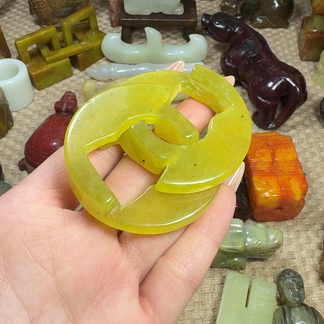 白玉菩提吊坠挂件