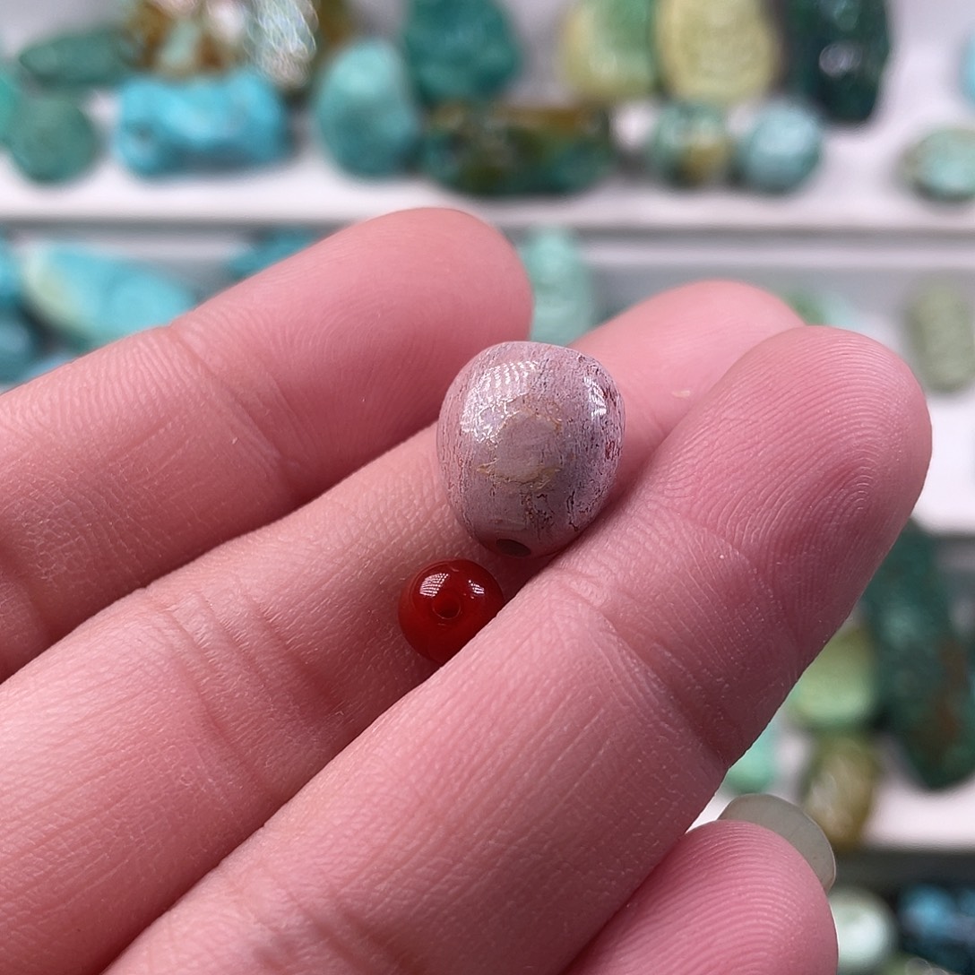 *****南红玛瑙未镶嵌颈饰