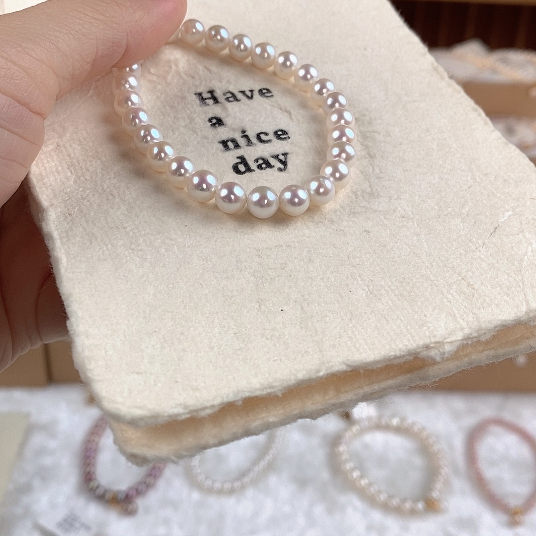 未镶嵌淡水珍珠手绳