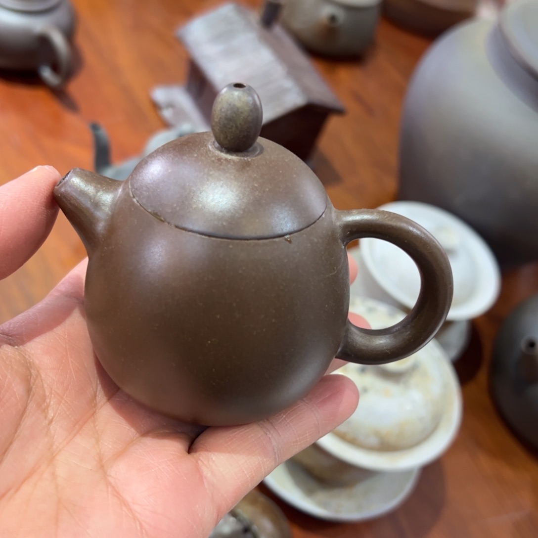 贵台龙窑柴烧茶壶126
