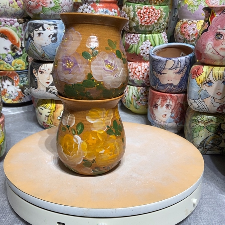 景德镇艺术手绘作品