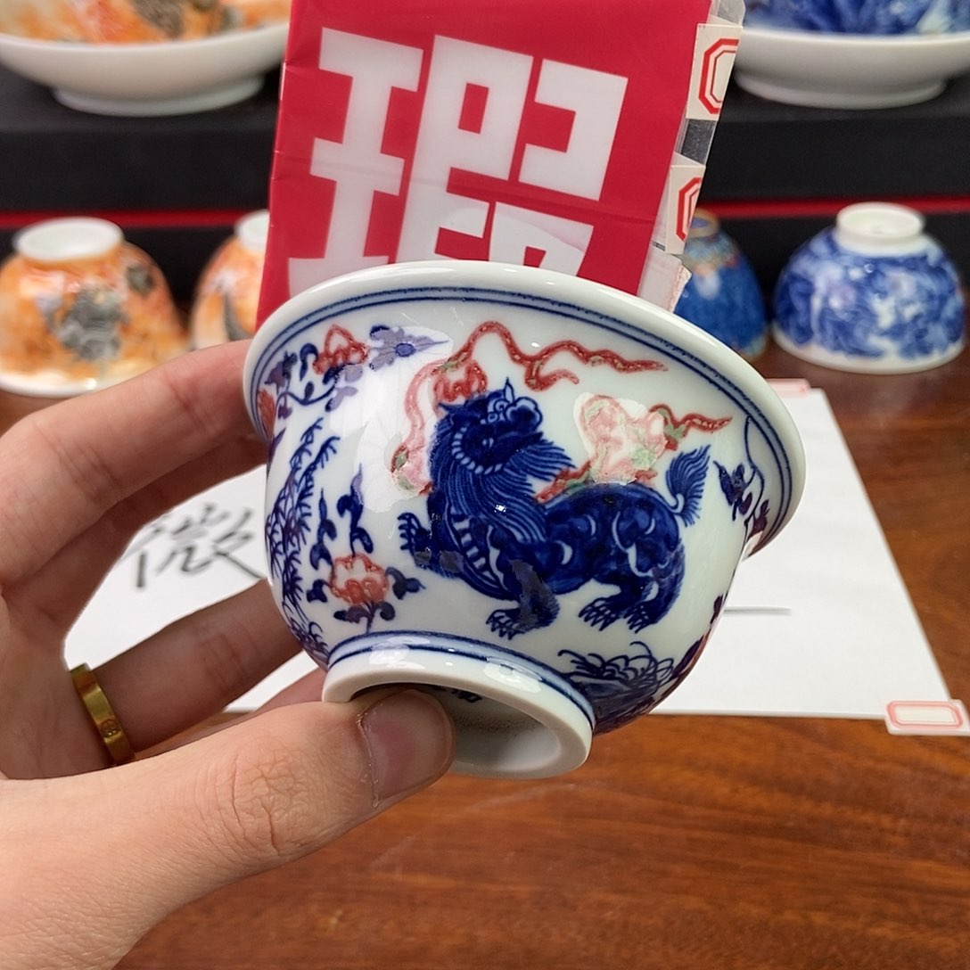 杯景德镇手绘陶瓷艺术