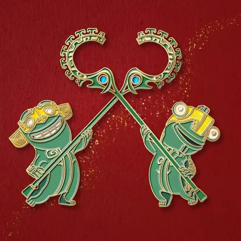 亏本甩【现货一套2个】哪吒周边可爱结界兽精美亚克力磁吸冰箱贴