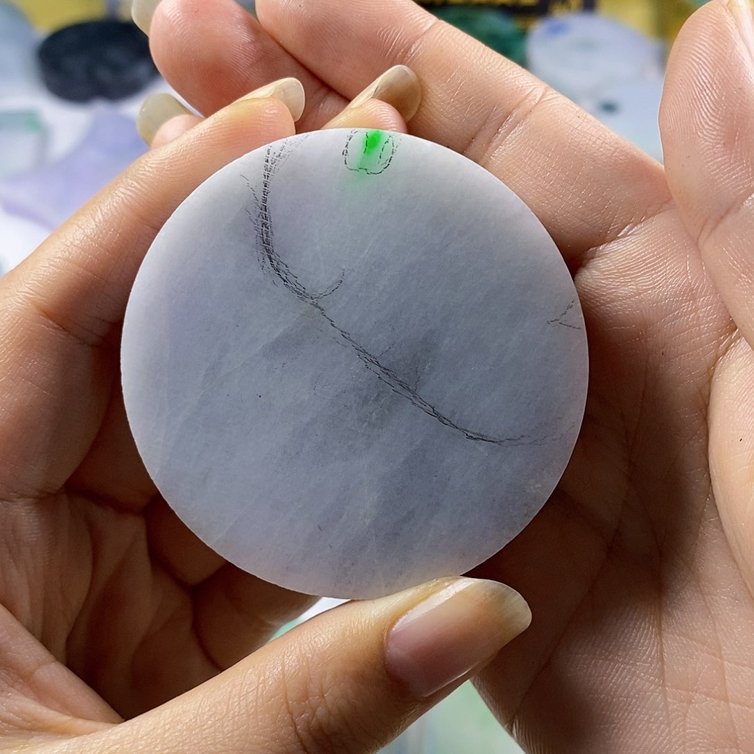 颈饰未镶嵌翡翠翡翠