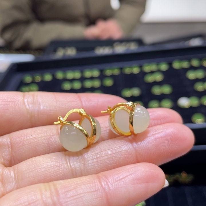 吊坠925银S925耳扣