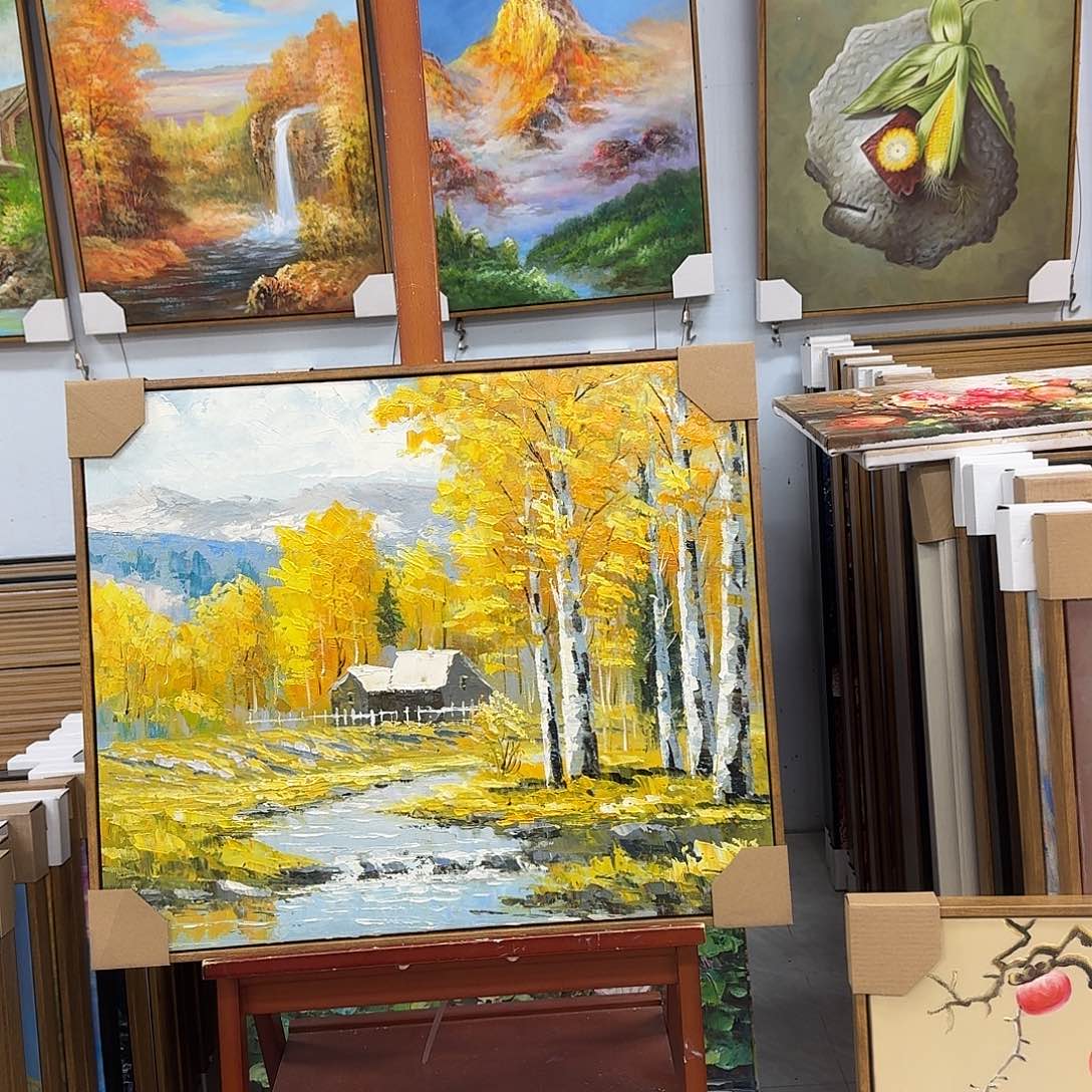 油画5060油画作品展作品展作品集展