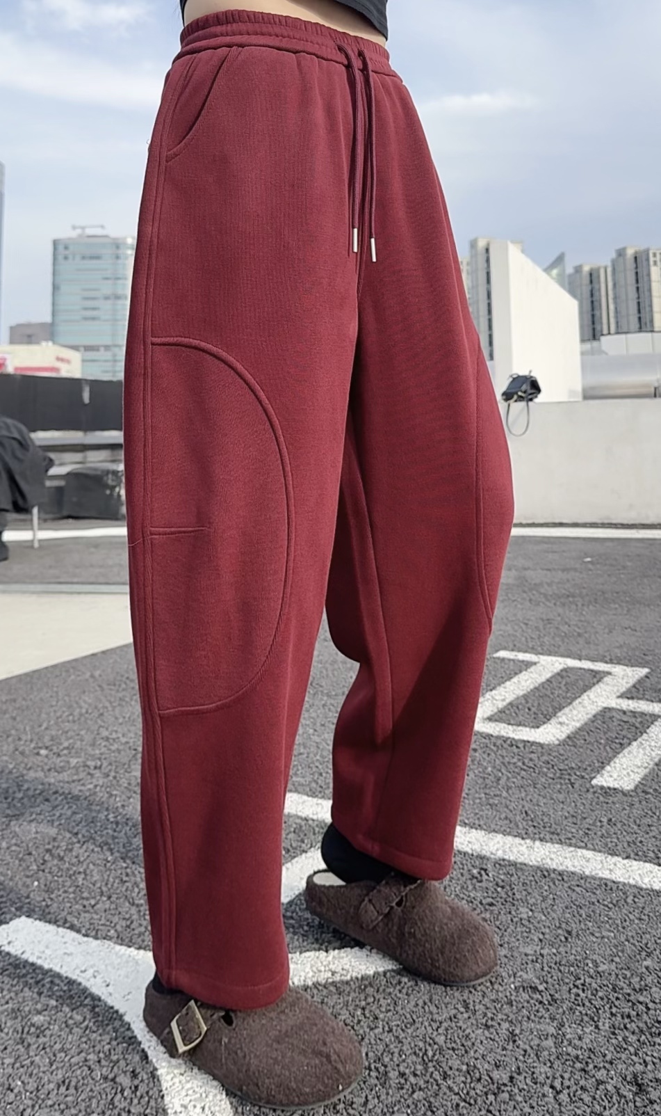 1225-03  女士秋冬气质百搭时尚减龄休闲裤  YLS  25707