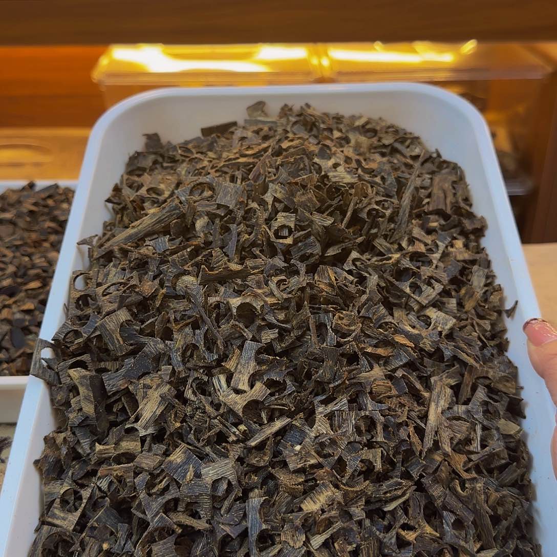 沉香沉香木制品海南沉水皮油车珠料100克多样性发其一