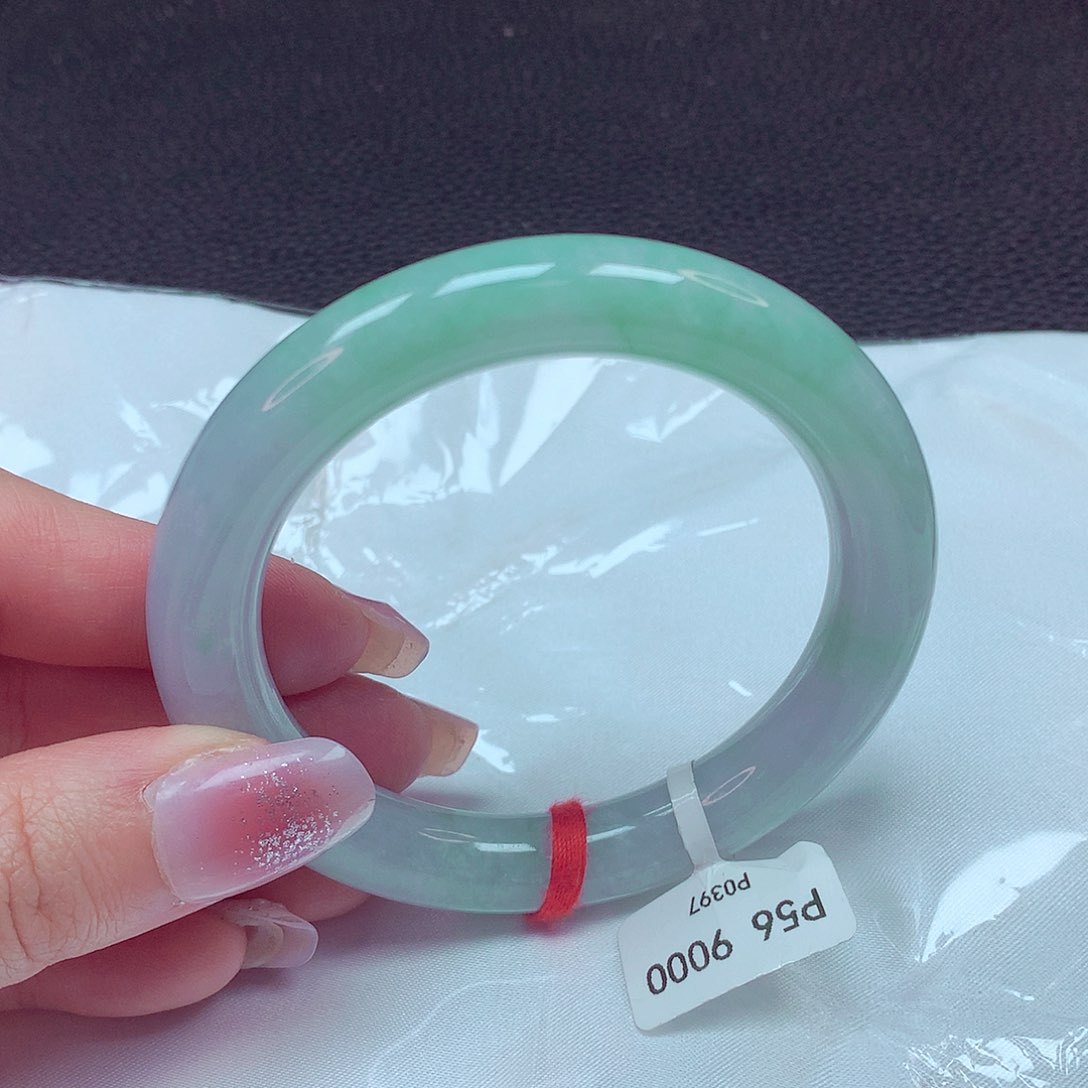 翡翠手镯未镶嵌手镯56