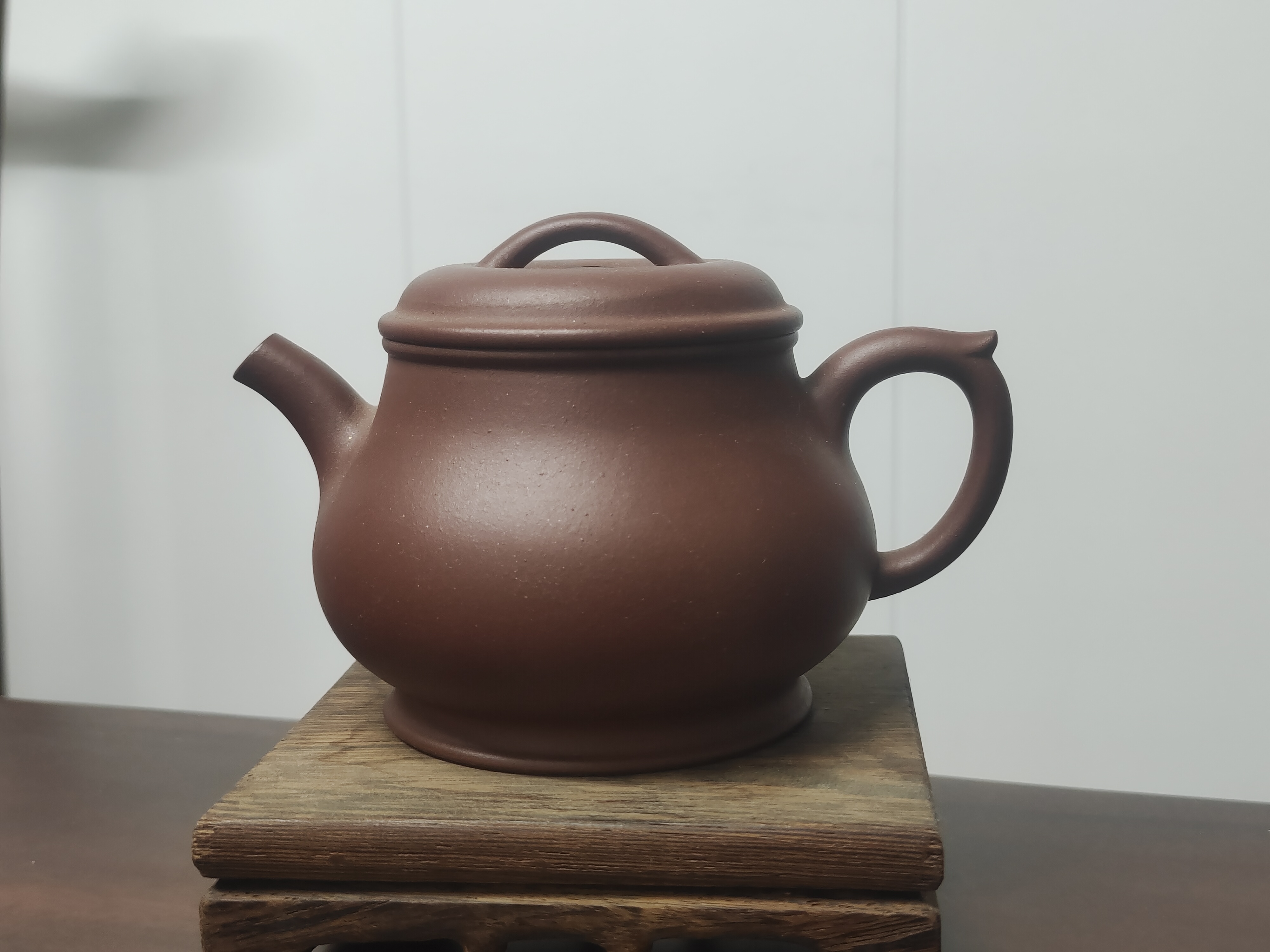 半手工五号井紫泥颂金壶200cc左右