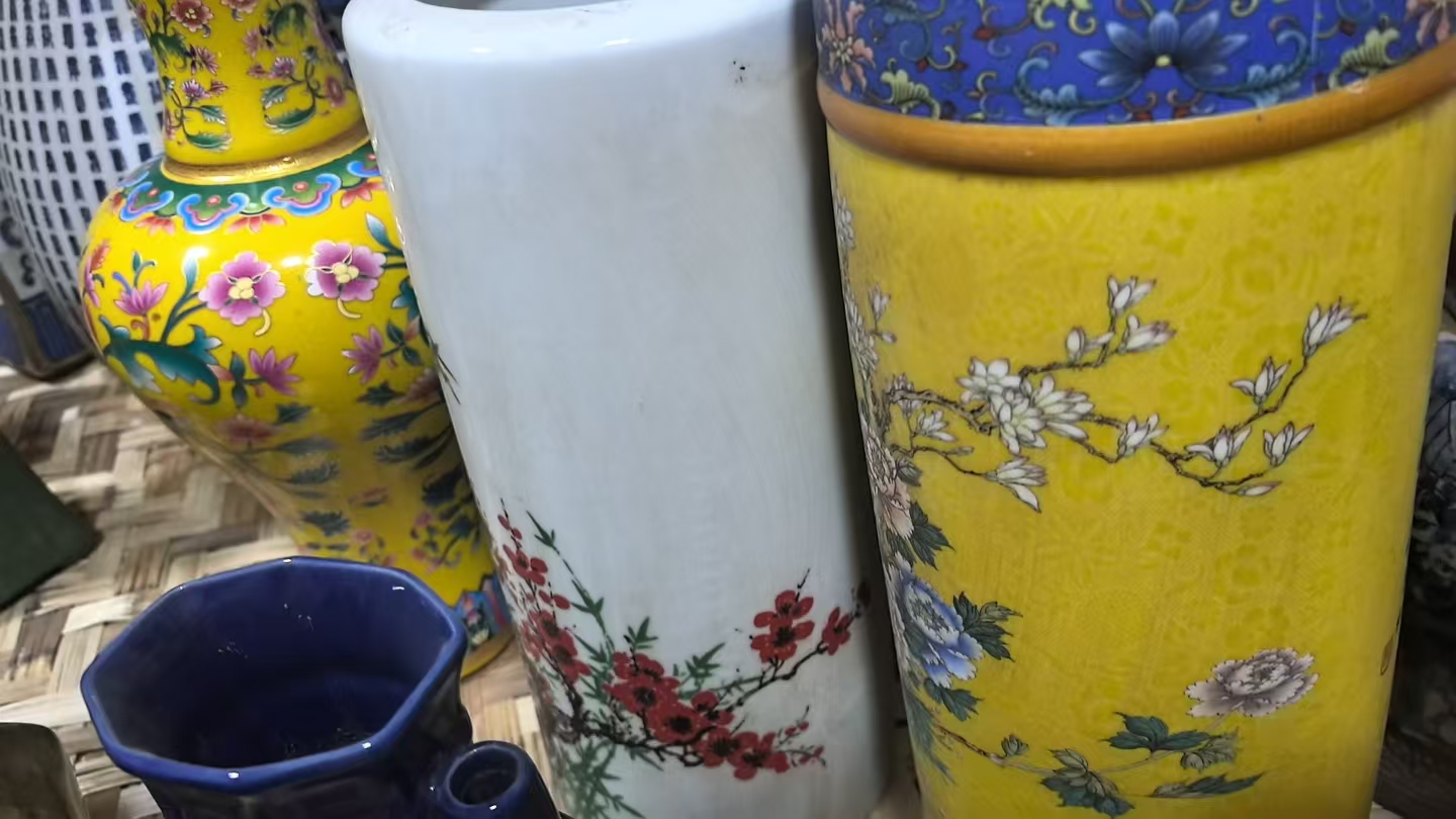 瓷器摆件宋瓷青花瓷珐琅彩仿古物件通用链接一物一拍请截好图备注