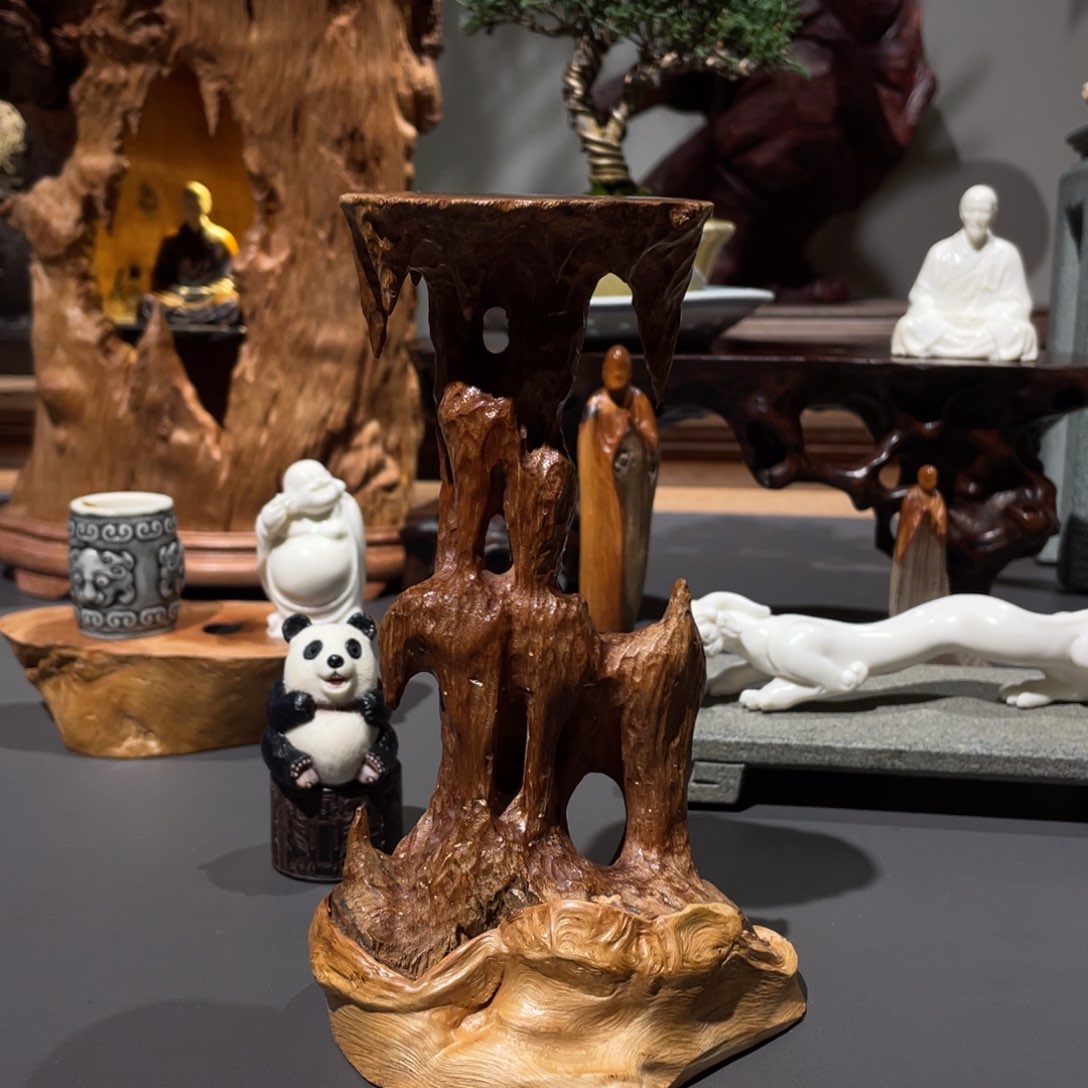 荔枝木大**子木雕工艺品摆件