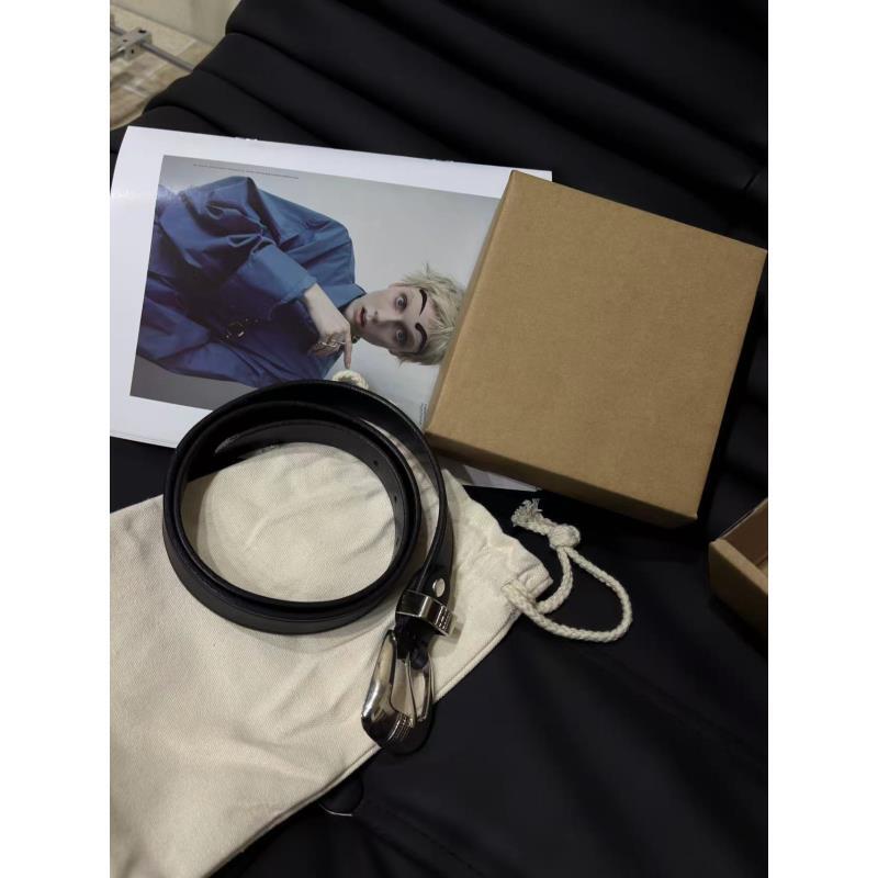 不晚女装原创美式复古针扣女士皮带手工真皮腰带牛仔百搭休闲文艺