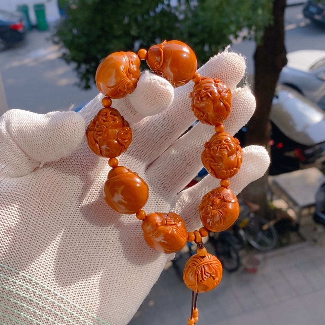 手串/手链橄榄核曹华老师2.1梅林铁核，和气生财