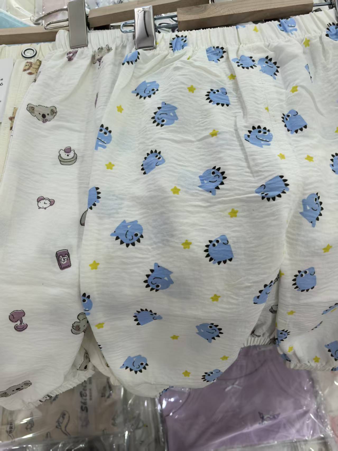 夏季儿童防蚊裤夏款版型偏小一码宝宝童装
