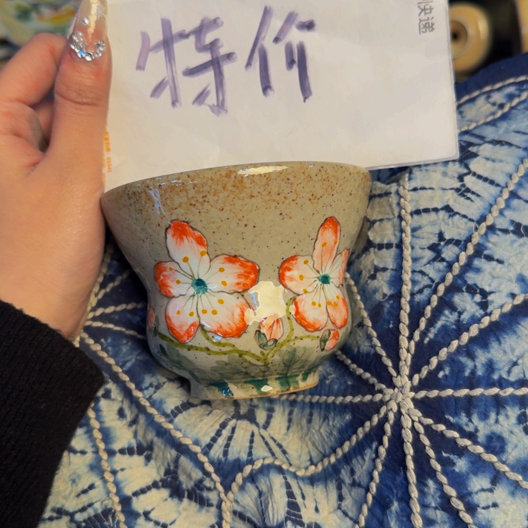 瓷片景德镇陶瓷手工手绘