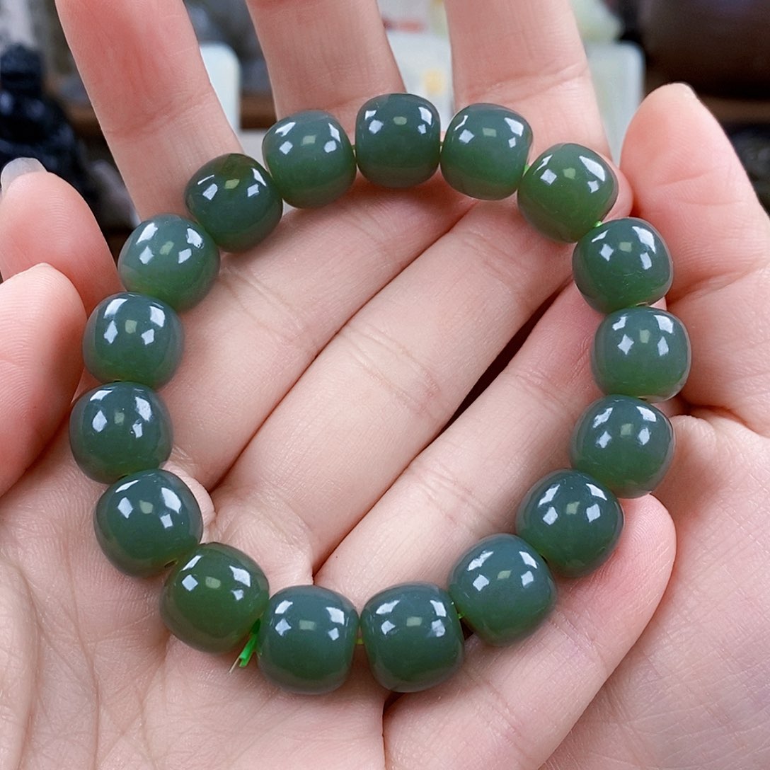 和田玉颈饰未镶嵌阿*@