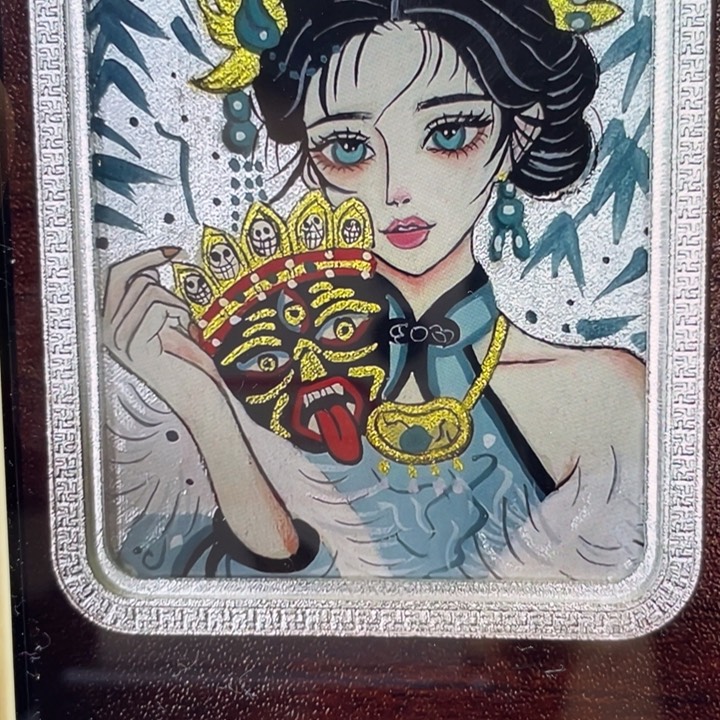 吊坠U****m唐卡吊坠项链纯手绘
