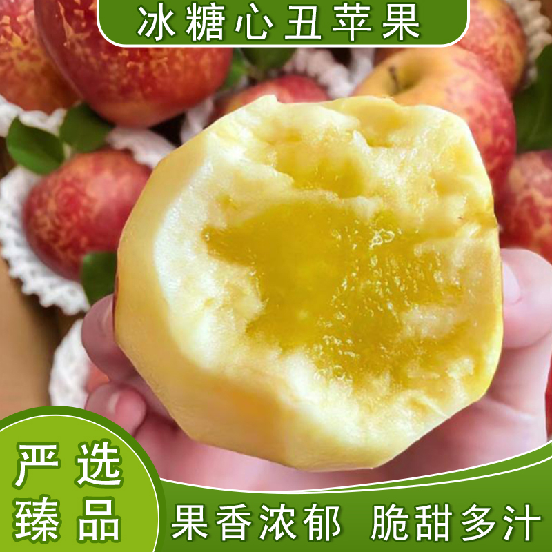 买3斤送2斤冰糖心丑苹果云南昭通昭通丑苹果产地直发红富士高原