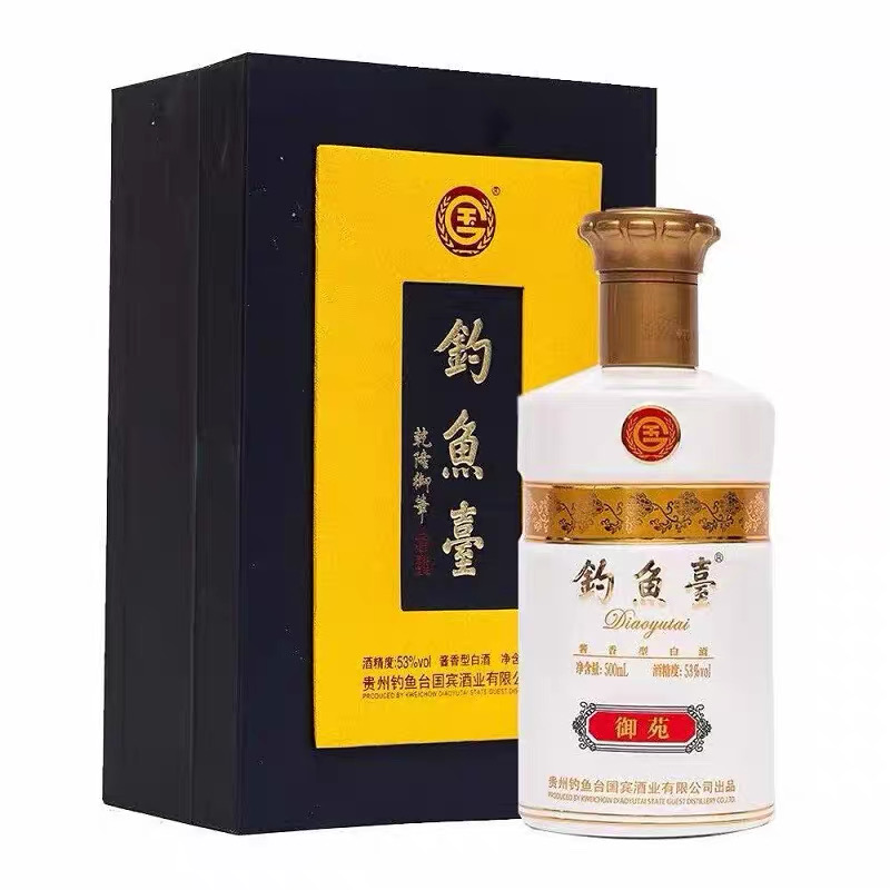 钓鱼台御苑 53度500ml*1瓶 酱香型白酒