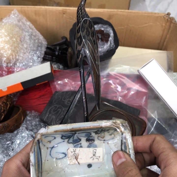 陶瓷孤品单件车里拍