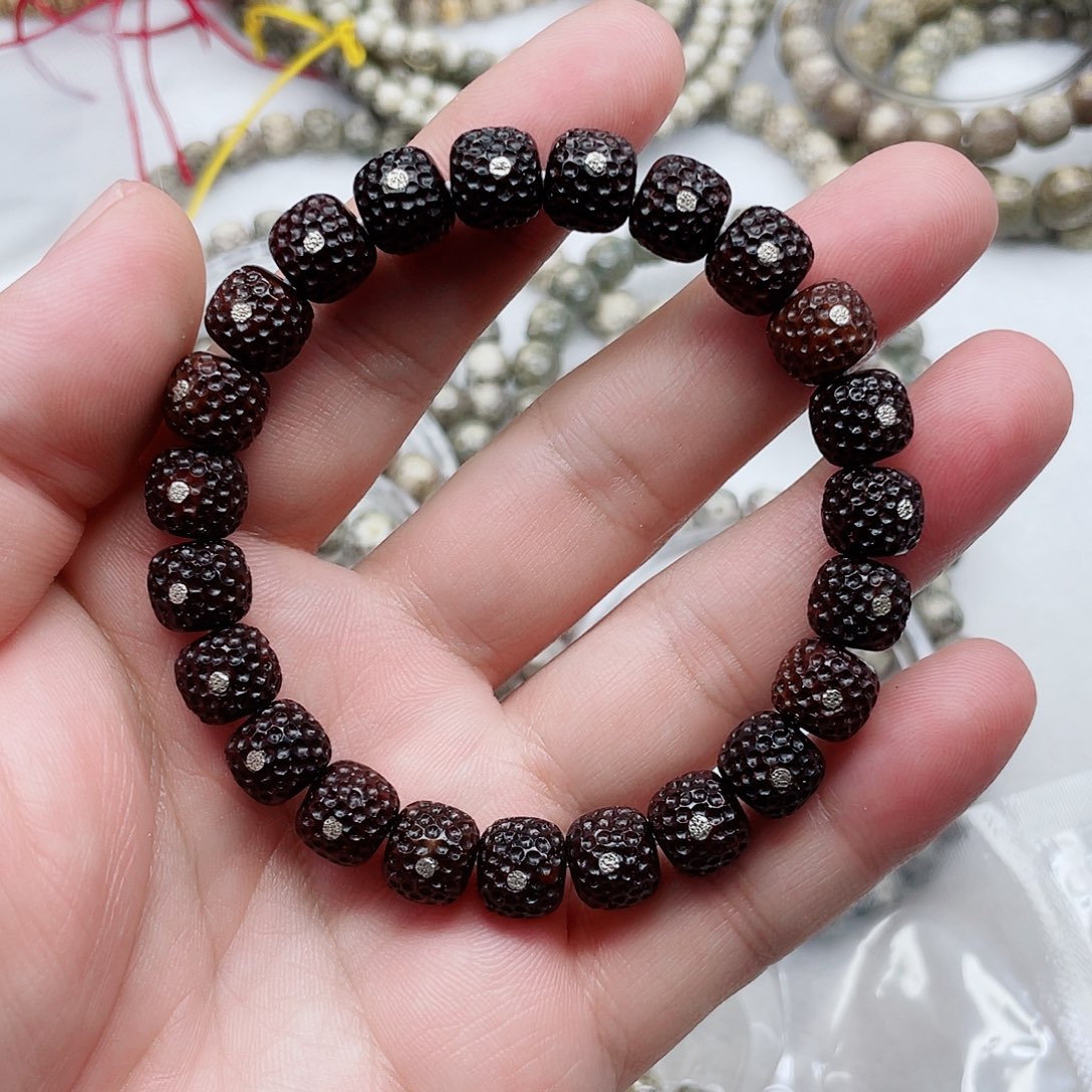 星月菩提手串10龙鳞