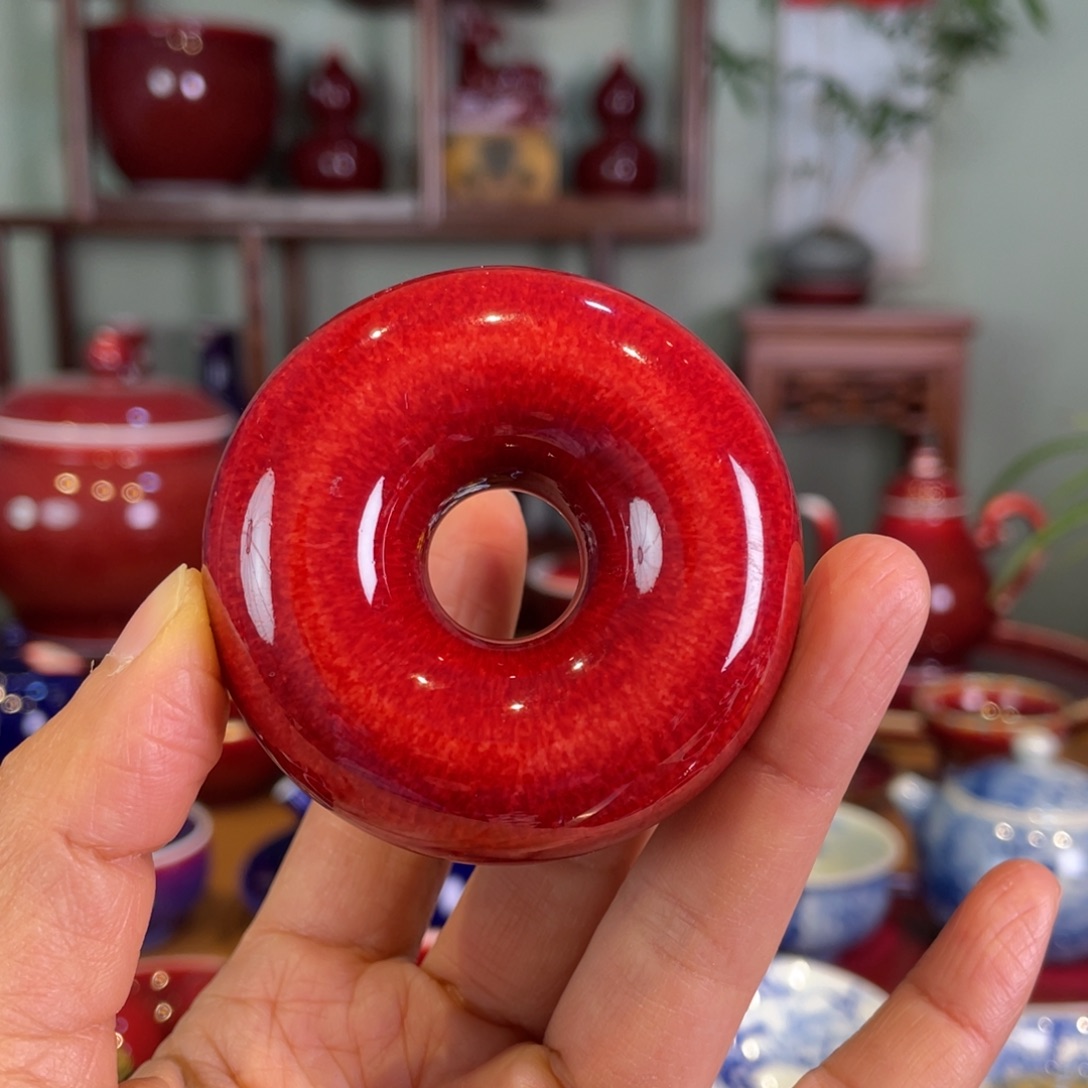 清欢雅玩原矿郎红