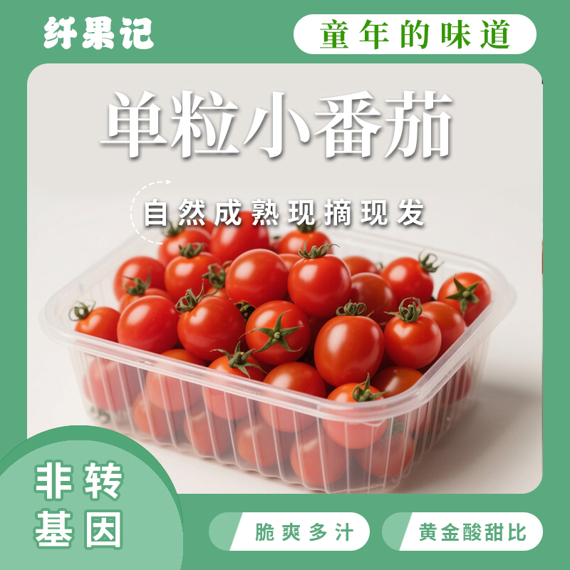 【顺丰包邮】樱桃小番茄单粒三斤装非圣女果现摘现发