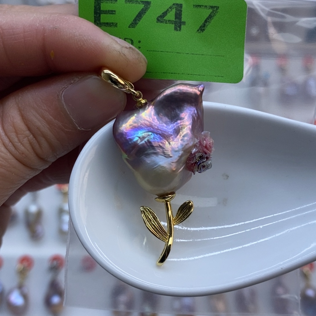 美丽哦哦哦未镶嵌淡水珍珠