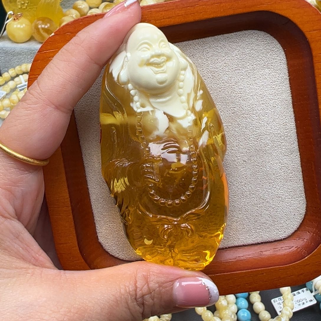 蜜蜡手串未镶嵌蜜蜡