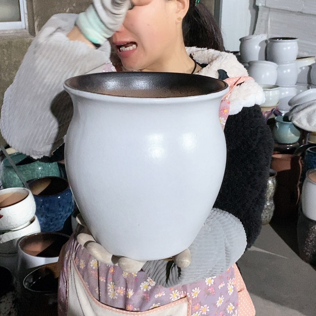 紫砂花盆正品口22高23