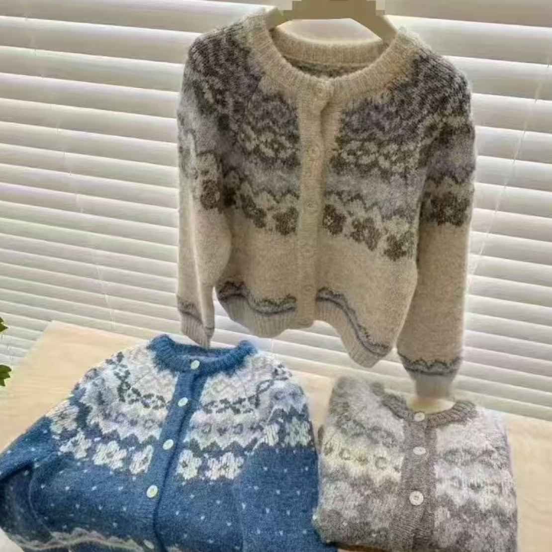 【福利不退换】 韩系慵懒风毛衣