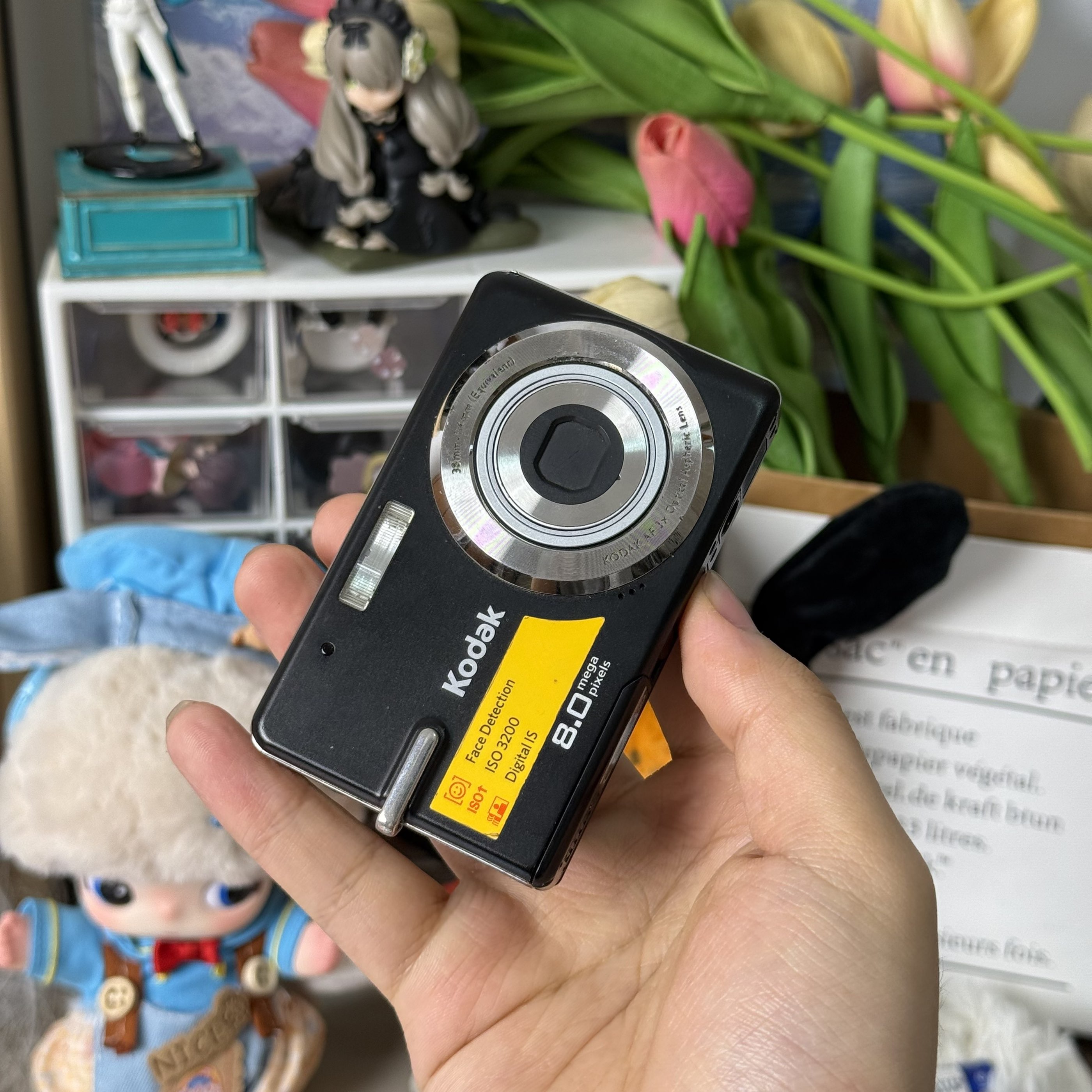 9新 Kodak/柯达 柯达m883冷白皮柔焦适合新手滤镜多带配件
