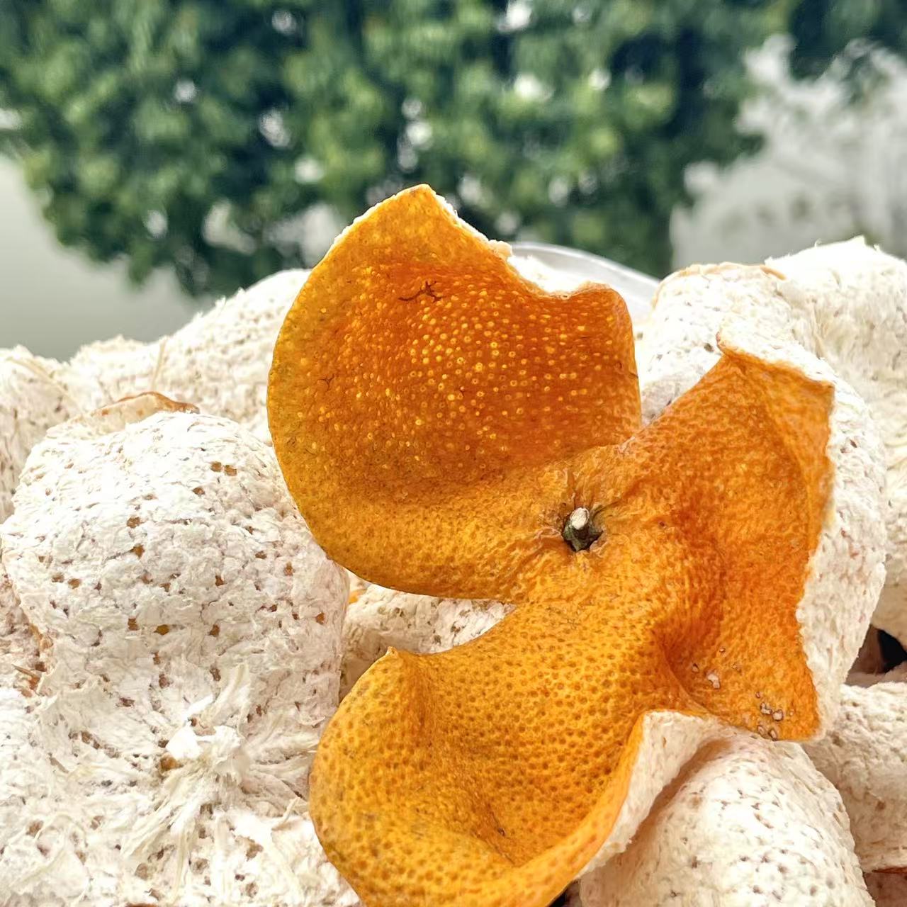 备1【稻谷甜香】2024原枝大红冬后——2024年正宗新会陈皮天马原枝