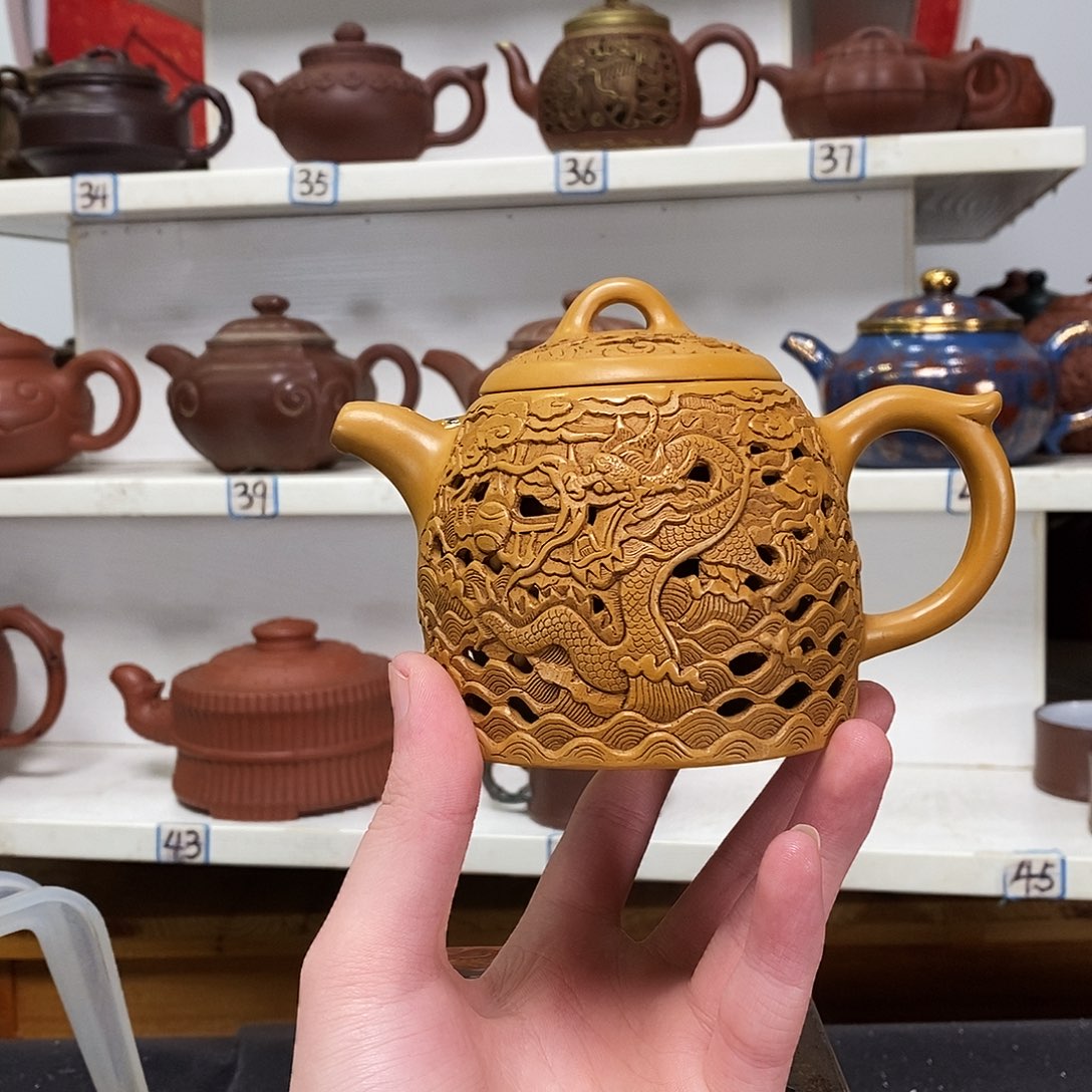 紫砂茶壶全手工制作