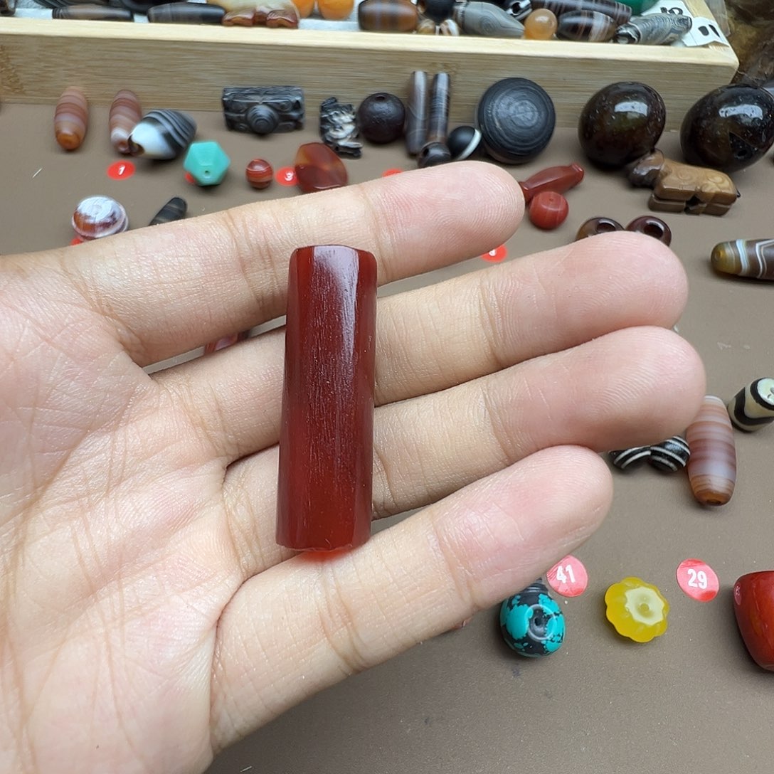 用***好玛瑙/玉髓合金珠宝半成品