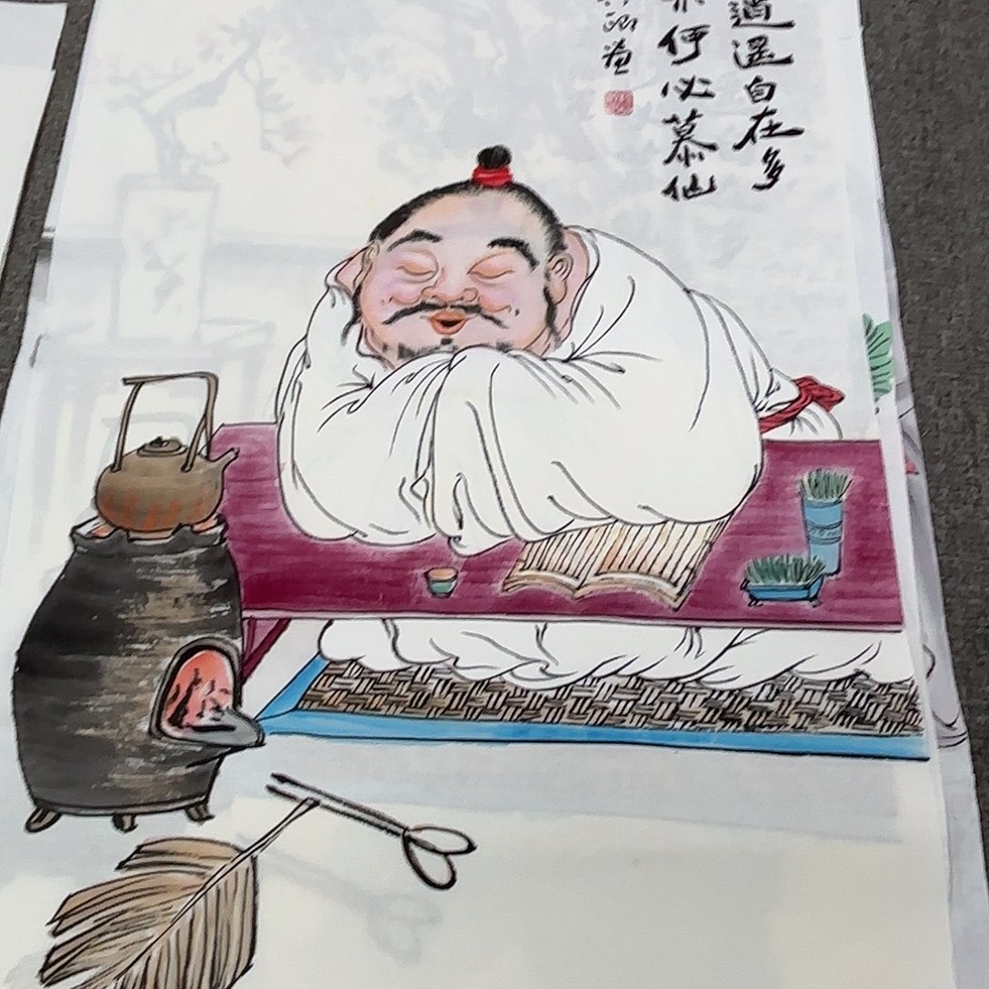 国画国画作品多次入选国内外