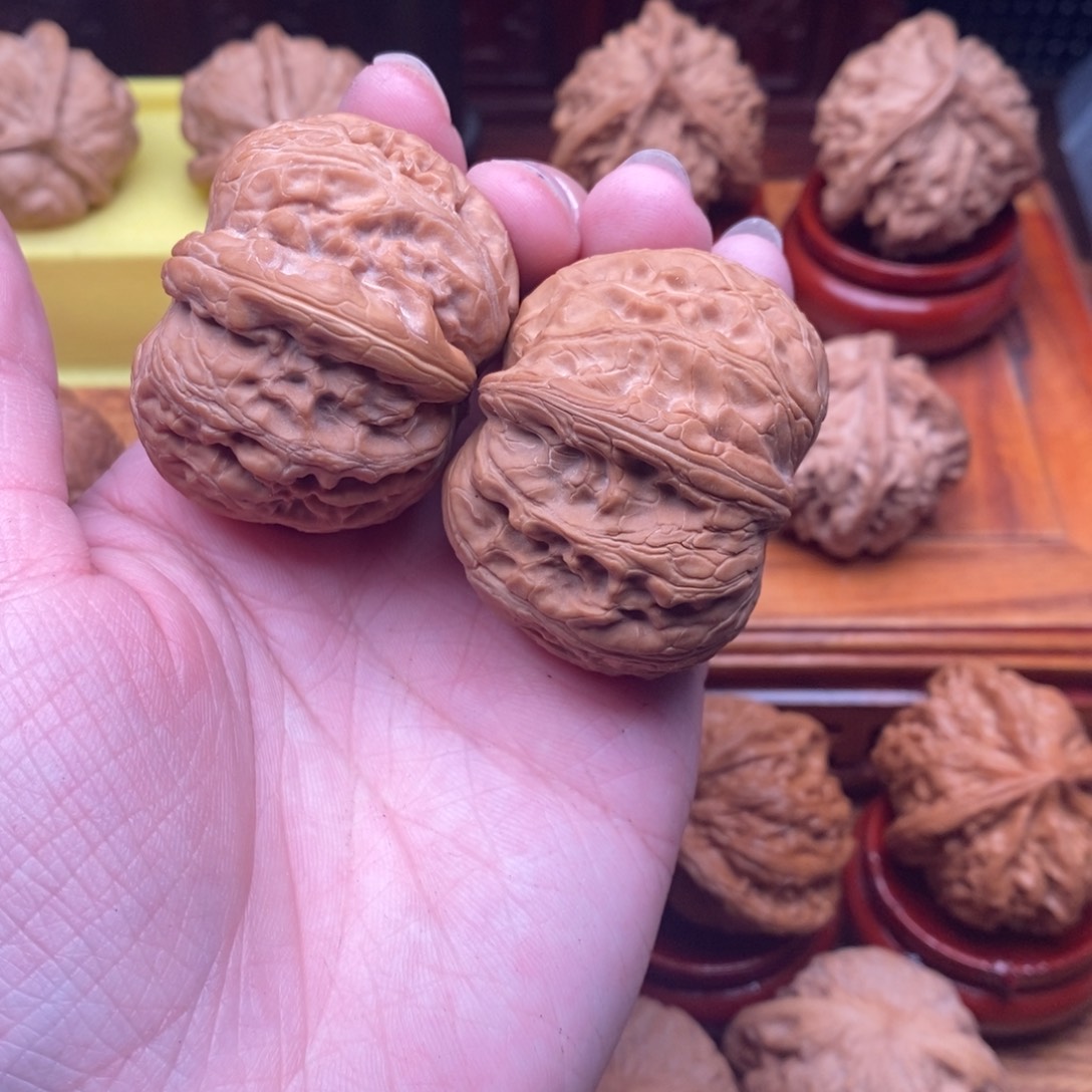 文玩核桃把件禅**生元宝44