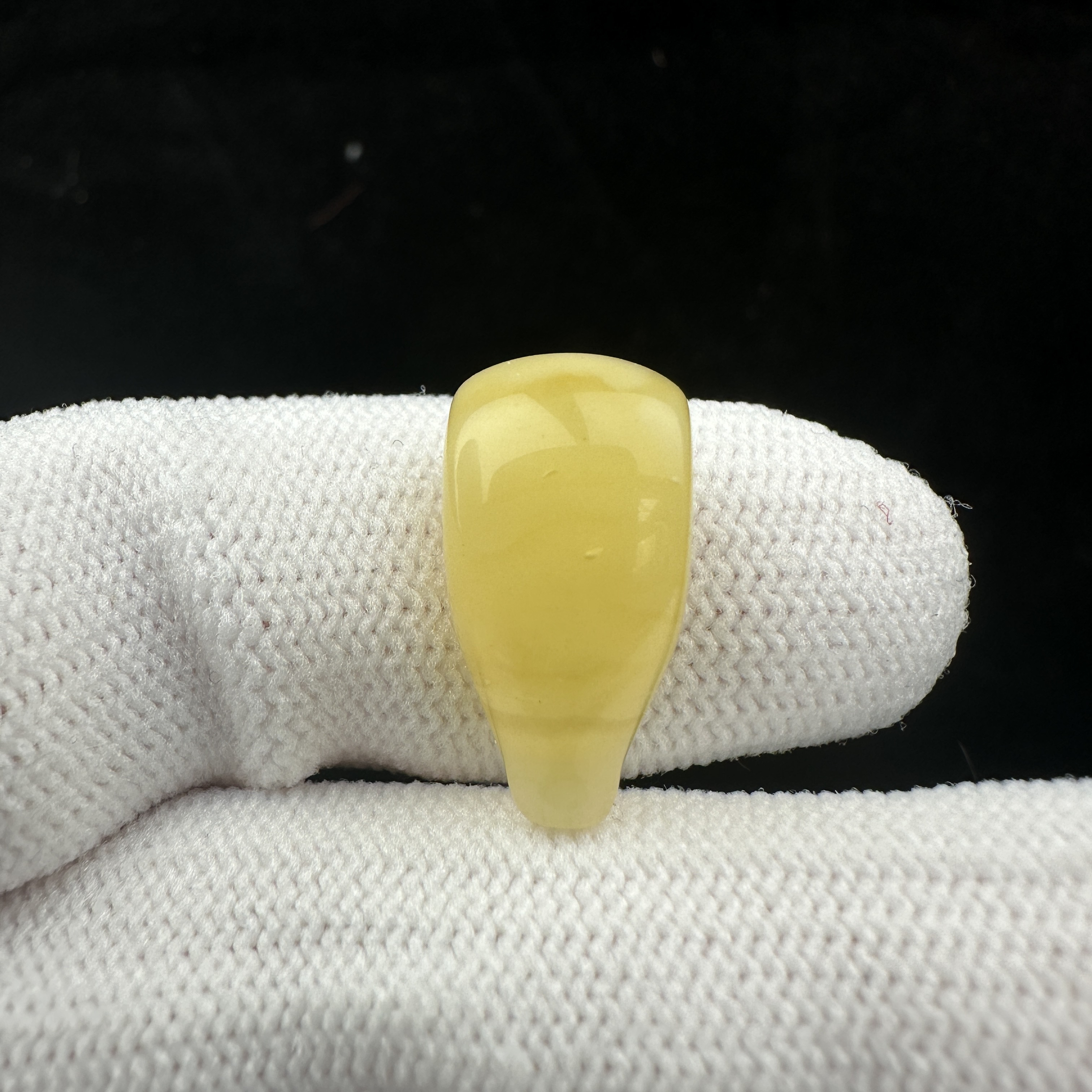 B4458天然原矿蜜蜡瑕疵特价三通9.2mm支持复检