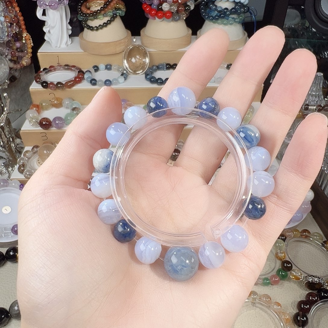 非金属蓝纹 蓝晶  