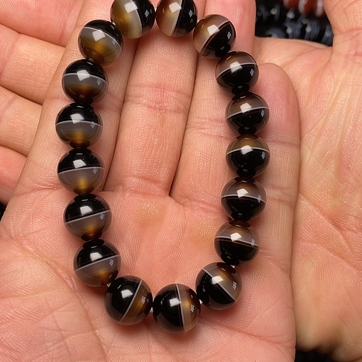 玛瑙/玉髓手链未镶嵌