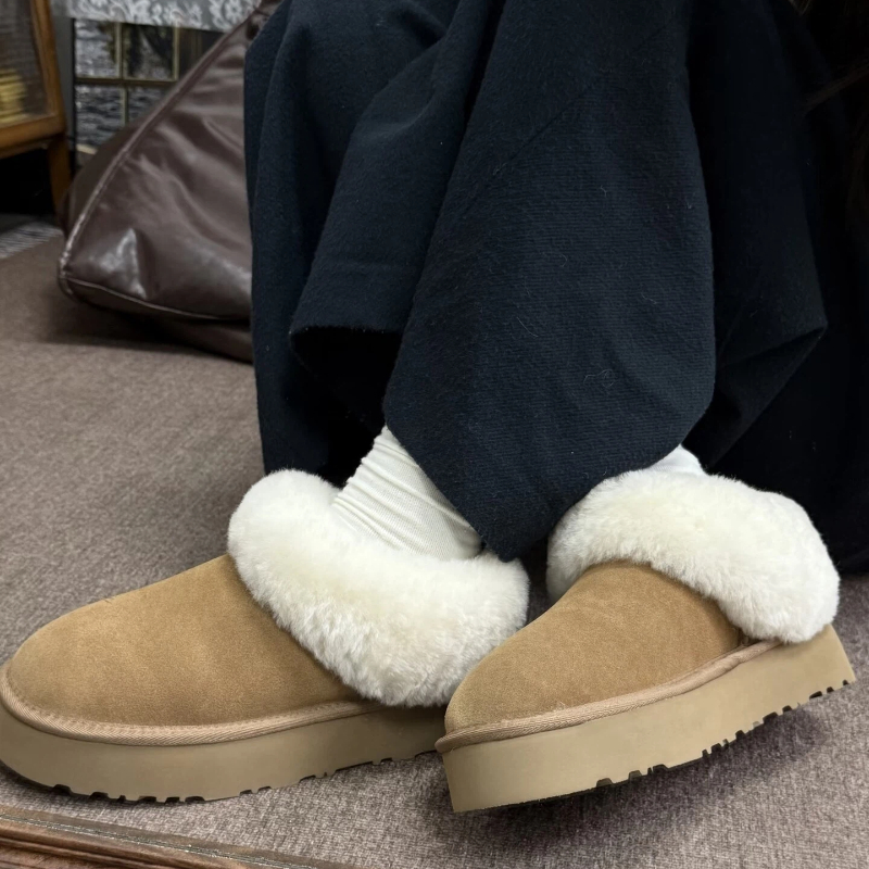 【雪地靴合集】真皮真毛皮毛一体雪地靴