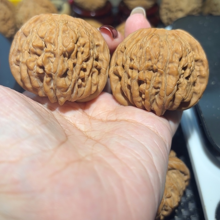 把件文玩核桃44全品四座楼