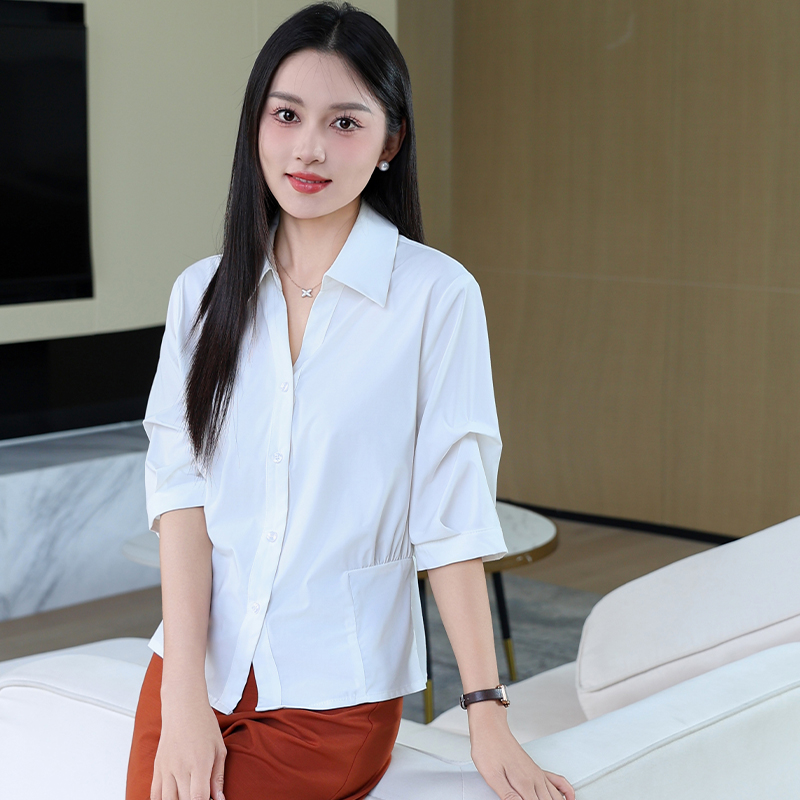 951-960法式风不起球薄款显瘦衬衫气质设计感韩版夏季【非主图款】