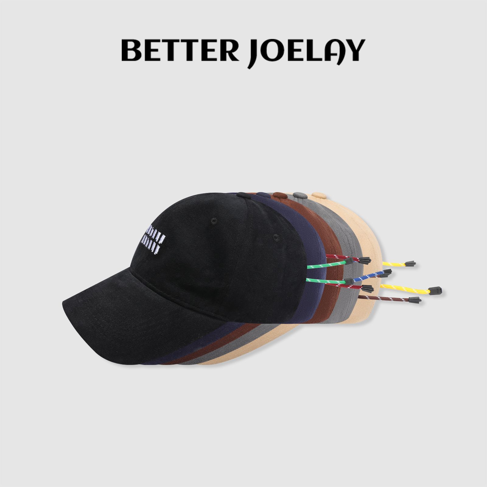 BETTER JOELAY-【简潮信号】纯棉帽子潮牌棒球帽百搭鸭舌帽Z5126